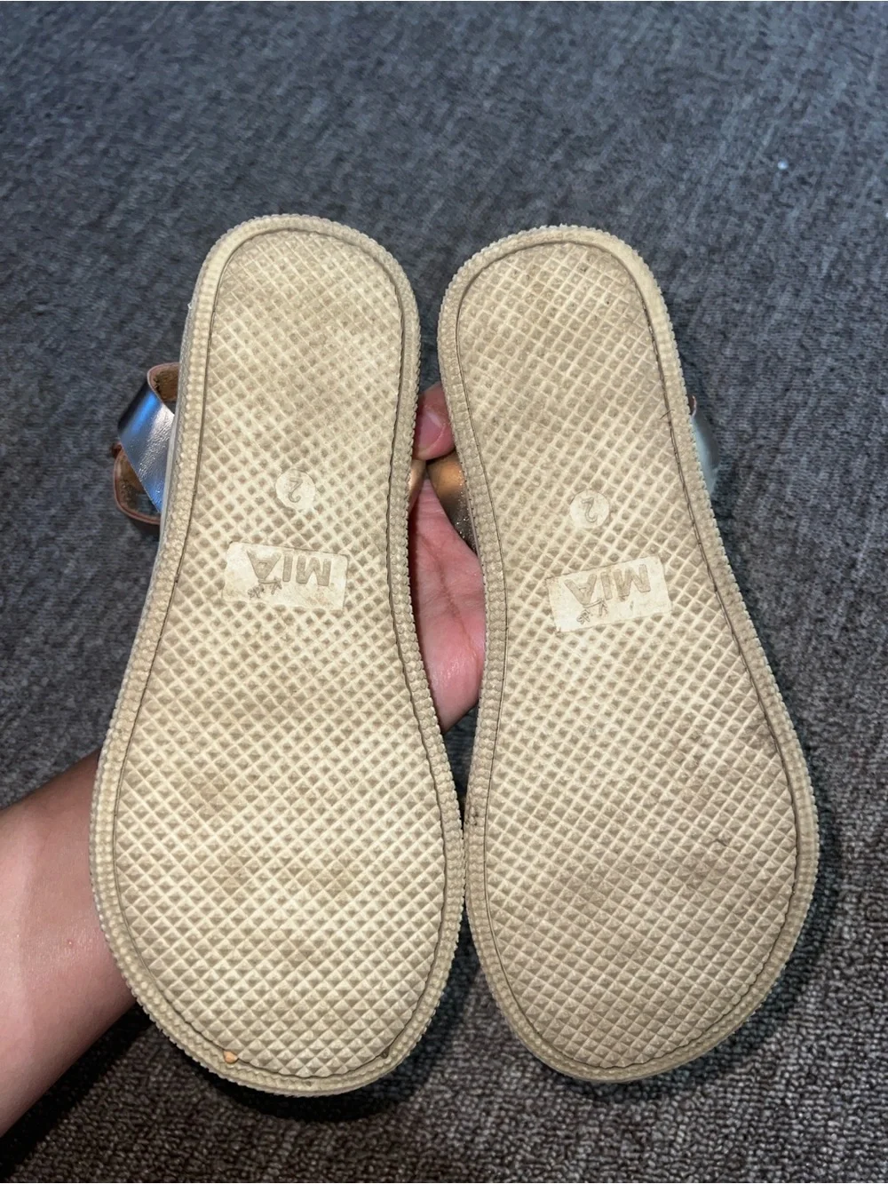 2 Pairs of Shoes - Size 2 Girls